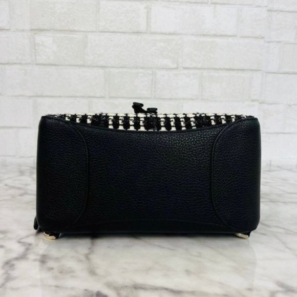 Kate Spade Leila Tweed Fabric Medium Flap Backpack - Picture 5 of 11